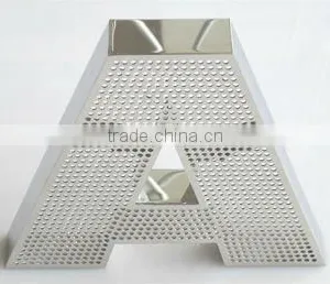 Web Hole Stainless Reverse Channel Letters thumbnail-1