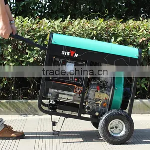 Bison China Taizhou 5KW Best Offer of Open Frame Diesel Generator Set thumbnail-6