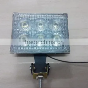 6w Input Voltage 12 to 80v Die Cast Aluminum Led Working Light Bar Housing Cover thumbnail-1