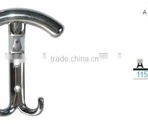 Wholesale Zamak Coat Hook,double Coat Hook,toilet Coat Hook thumbnail-3