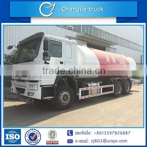 High Performance Customized Sinotruck Howo 6x4 Lpg Gas Cylinder Tank Truck thumbnail-1
