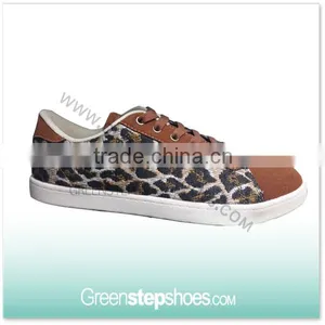 Fashion Leopard Lace up Leisure Shoes thumbnail-1