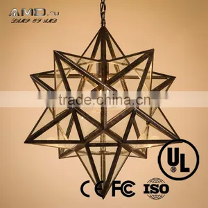 Antique Ancient Style Lamp Resin Glass Material Lighting Pendant Light thumbnail-1