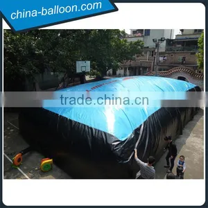 Blue and Black Color Inflatable Air Bag/ Inflatable Stunt Jump Bag With High Quality Supplier's Choice thumbnail-1