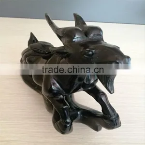 Obsidian Sheep Figurine Chinese Zodiac Animal Carvings thumbnail-3
