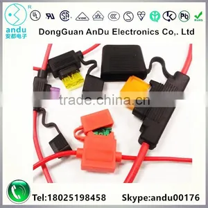 Chinese Supplier:High Quality Auto Fuse Holder With Red Wire thumbnail-1