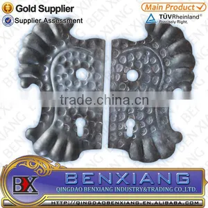 Iron Main Gate Design Wrought Iron Gate Design Lock Plates thumbnail-1