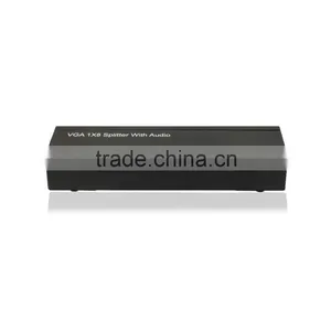 New Premium 1080p Vga Splitter 1 Input 8 Output With 3.5mm Audio for Hot Video Player thumbnail-3
