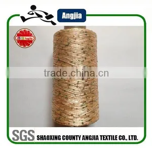 High Quality Polyester Knitting Sequin Yarn Polyester Spun Sequin Yarn for Sewing Thread thumbnail-6