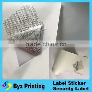 Cheap Security Tamper Proof Round Label Holograms thumbnail-4