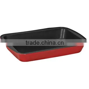 OEM Carbon Steel Bakeware Nonstick Metallic Cookie Pan thumbnail-2