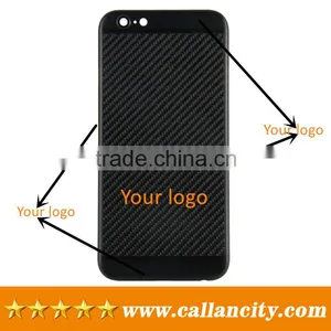 Matte Black Carbon Fiber Mobile Phone Housing for Iphone 6 Back Cover thumbnail-1