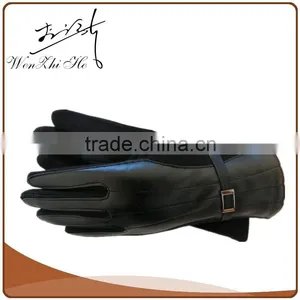Preuim Animal Skin Leather Mankind Cheap Mountain Bike Gloves thumbnail-3