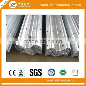 Galvanized Steel Highway Guardrail Plate Quality First thumbnail-1