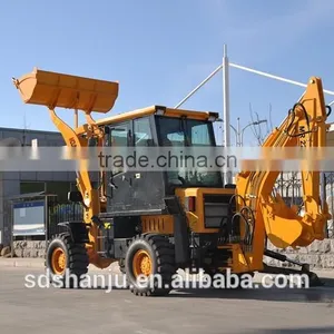 Chinese Manufacturer Brand Mountain Raise NEW MR22-10 Mini Backhoe Loader for Sale thumbnail-2