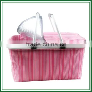 Insulated Collapsible Picnic Cooler Bag thumbnail-3