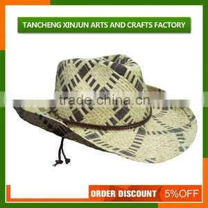 New Style Cheap Fedora Straw Hat For Men thumbnail-6