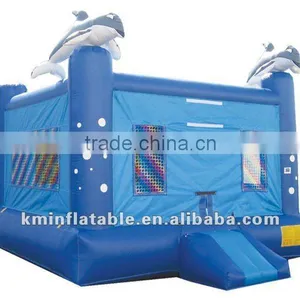 Dolphin Inflatable Bouncer thumbnail-1