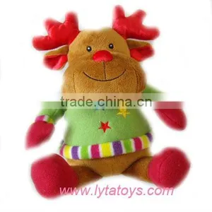 Plush Christmas Toy Reindeer thumbnail-1
