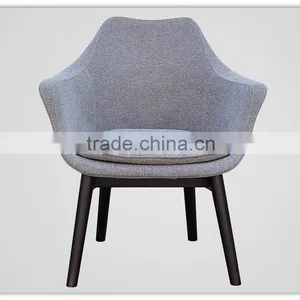 Black Leather Wooden Dining Room Chairs thumbnail-4