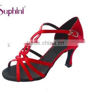 Fashionable and Professional Rhinestone/crystal Ladies Latin Dance Shoes thumbnail-3