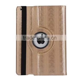 Hot Selling Factory Price for Ipad Case Flip Leather Stand Case 360 Degree Rotating Cover Case thumbnail-6