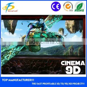 China High-class Hydraulic Motion Best Home Cinema 5D Cinema 7D Cinema 9D Cinema thumbnail-1