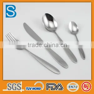 Stainless Steel Hotel Cutlery Set Fork and Spoon thumbnail-1