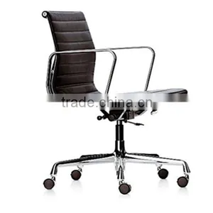2014 Hot Selling Modern Chair, Luxury White Leather Boss Office Chair Furniture thumbnail-6