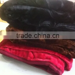 POLYESTER BLANKET IMMEDIATE SHIPMENT IN 3.0 AND 2.5 KILOS SAME DAY SHIPMENT AFTER CONFIRMATION thumbnail-4