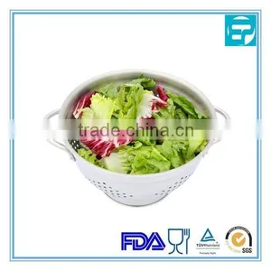 Stainless Steel Resturant Empty Fruit Basket With Handle thumbnail-1