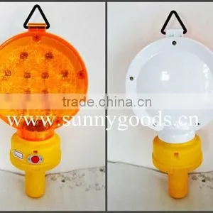 12pcs Led Flashing Traffic Warning Light thumbnail-1