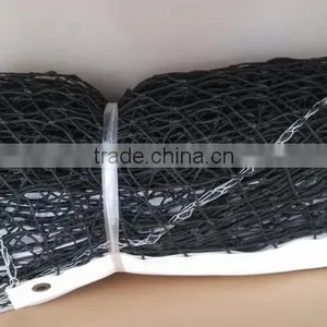 High Quality PE Polytene 2mm Tennis Nets Professional Tennis Net Polyethylene Tennis Blocking thumbnail-1