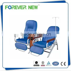 YXZ-031C Luxurious Dining Board IV Pole Brown Hospital Infusion Chairs thumbnail-1