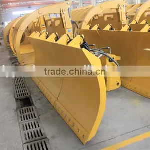 OEM Service SDLG/XCMG/SEM Wheel Loader Auxiliary Equipment , Snow Plow 940*3015mm For SDLG LG918 Wheel Loader thumbnail-1