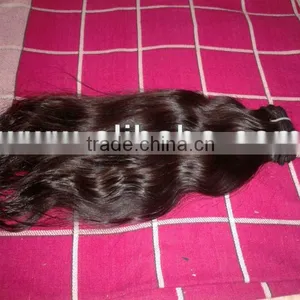 Grade 6A Double Wefts Full Cuticle and Tangle Free 100% Unprocessed Raw Indian Virgin Hair thumbnail-1