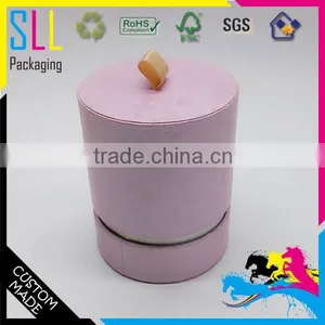 Wholesale Custom Handmade Paper Round Perfume Gift Box thumbnail-1