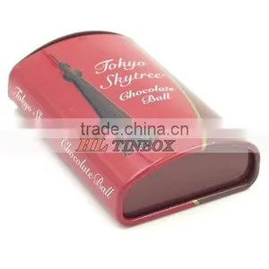 Special Shape Candy Chocolate Tin Can With Hinged thumbnail-3