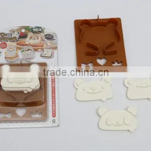 Cookware Kitchenware Kitchen Accessories Cooking Tools Panda Sanwiches Bread Cutters Stamps Set thumbnail-1