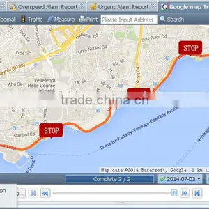 Geo-fence Setting GPS Tracking Software Gives Geo-fence List thumbnail-2