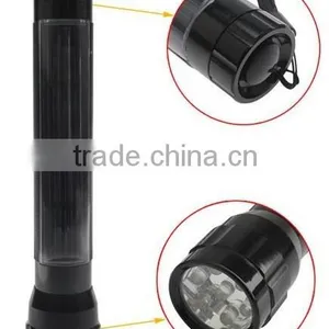 800mAh 7 LED Super Solar Power Portable Flashlight Torch Lamp Hiking Camping NEW thumbnail-1