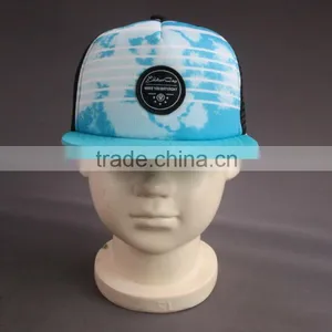 Hot Sale Custom 5 Panel Trucker Cap With Woven Badge thumbnail-2