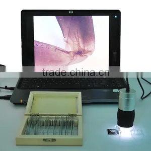 40X~240X 1.3MP MDA1300R Portable USB Microscope With Reticl Measurement Function for Education and Research thumbnail-1