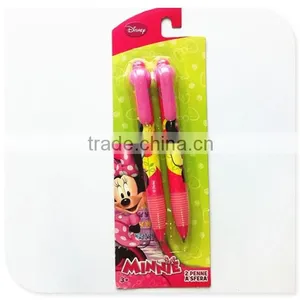 2015 Promotion Pen, Cartoon School Pen, Plastic Ballpoint Pen thumbnail-1