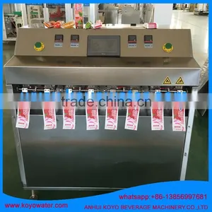Shaped Pouch Filling and Sealing Machine for Grape Juice thumbnail-6