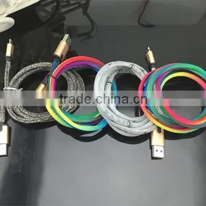 Unique Design Good Quality Type-c 3.0 Usb Cable With Led Light for Smartphone thumbnail-4