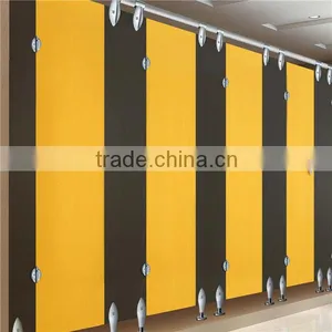 Toilet Partition Compact Laminate Panel for Sale in Foshan Durable Hpl Toilet Partition HPL Laminate Toilet Partition Division thumbnail-1