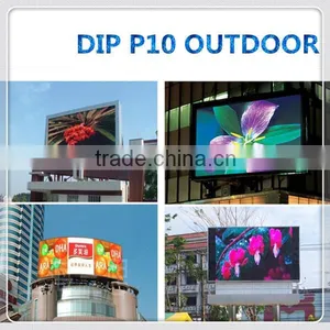 DIP P10 Full Color Outdoor Led Display Screen/advertising Display thumbnail-1