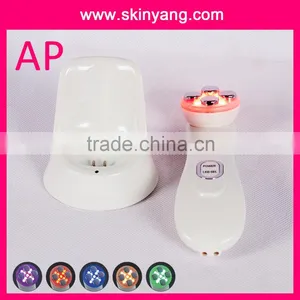 New Design LED Color Photon Ultrasound Handy Machine and Home Use Beauty Device for Acne Treatment thumbnail-3