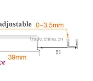 Cabinet Cupboard Magnetic Tip Push to Open Touch Release Latch thumbnail-2